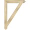 Ekena Millwork Traditional Arts & Crafts Rough Sawn Bracket, Douglas Fir, 4"W x 30"D x 42"H BKT04X30X42TRA03RDF - alternate 3